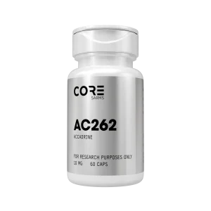 Single bottle of CORE SARMS AC262 Accadrine, 10mg, 60 capsules
